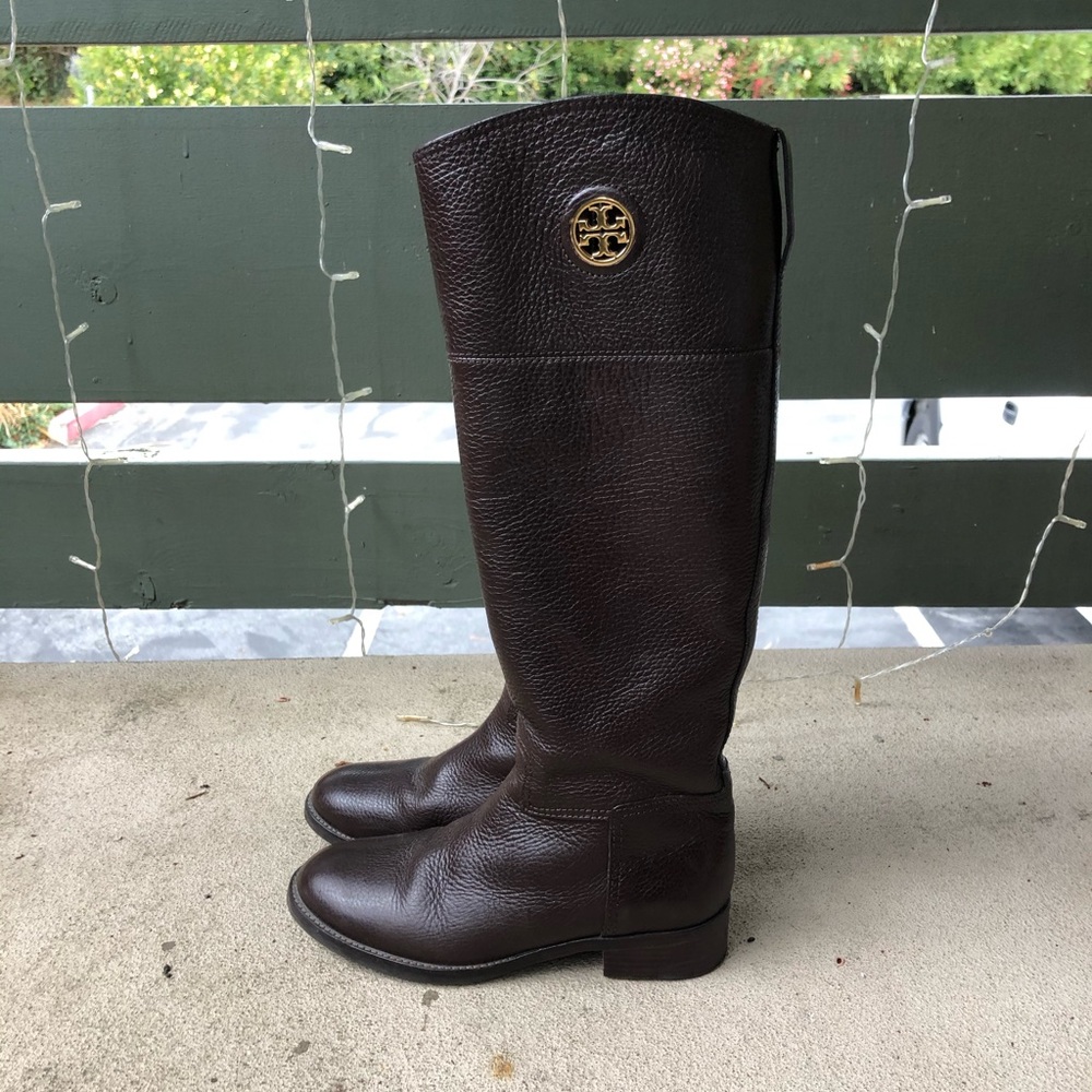 Tory Burch Junction Riding Boots Size 6